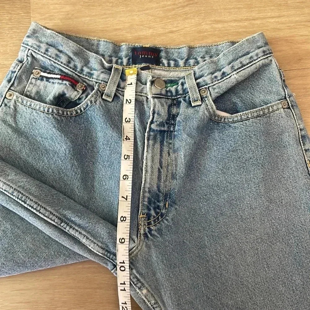 Vintage 90s Tommy Hilfiger Tommy Jeans size 5/30 - Picture 8 of 10